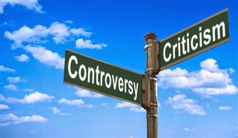  Controversies and Criticisms 