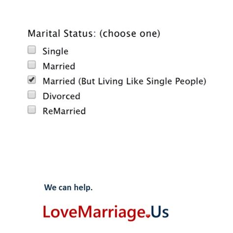  Personal Relationships and Marital Status