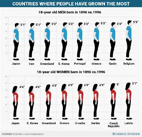  Tallness Statistics 