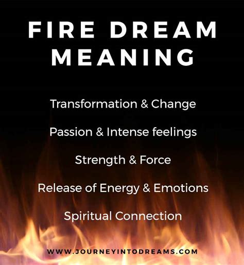  The Meaning Behind Fire Symbolism in Dreams 