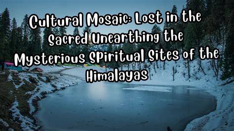  Unearthing Cultural and Spiritual Significance 