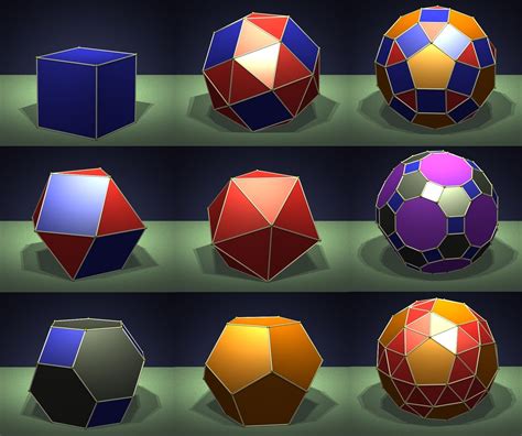  Unleashing Creativity with the Boldness of Crimson Polyhedrons 