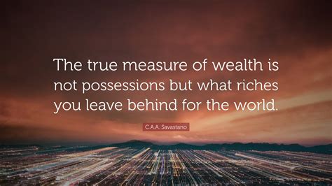  Wealth and Possessions of the Talented Individual 