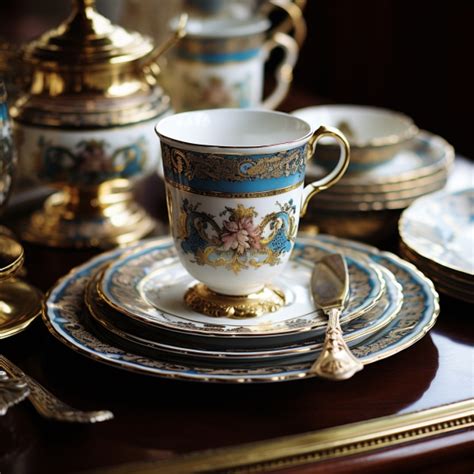 A Journey through Time: Exploring the Origins and Development of Antique Dinnerware