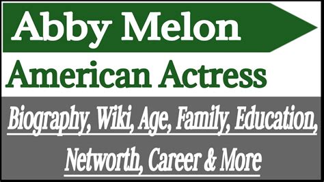 Abby Melon's Net Worth and Career