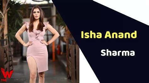 About Isha Anaand Sharma