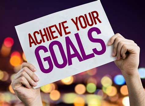 Achieve Your Goals: The Role of Goal Setting