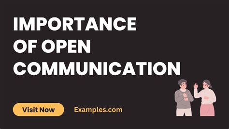 Addressing the Significance of Open Communication