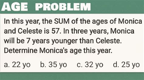 Age and Early Years of Celeste