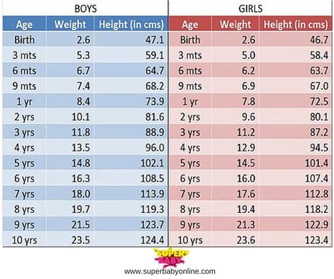 Age and Height of Baby Doll