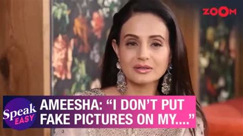 Ameesha Patel's Social Media Presence