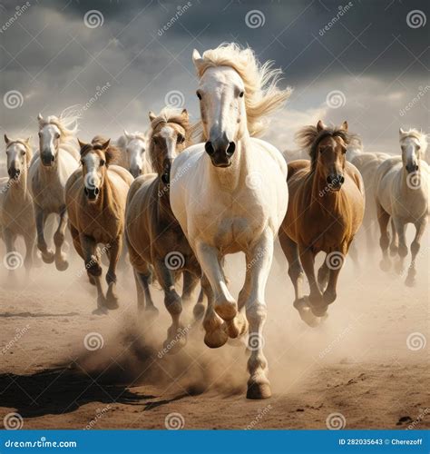 Analyzing the Emotions and Anticipation Associated with a Herd of Galloping Equines