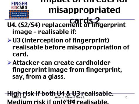 Analyzing the Significance of a Misappropriated Payment Card