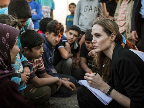 Angelina's Philanthropic Work and Advocacy