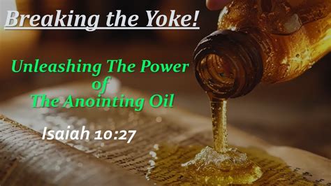 Anointing Oil: Unleashing Supernatural Power