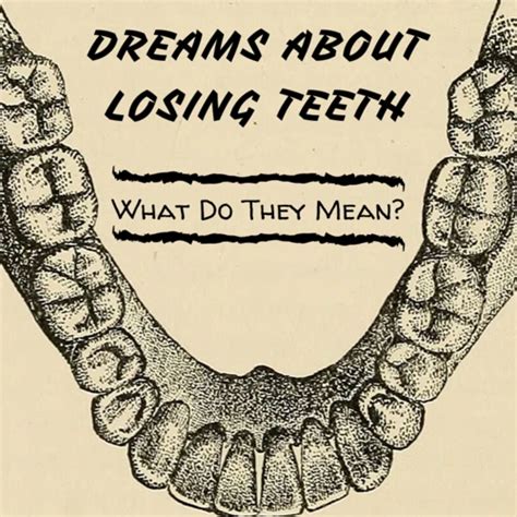 Anxieties Manifested in Dreams: Understanding the Symbolism of Tooth Loss