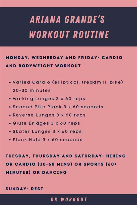 Ariana Simon's Workout Routine