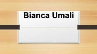 Bianca Umali Bio: Early Life and Career