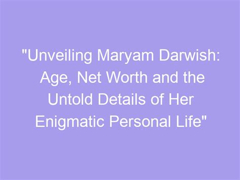 Biography and Personal Life of the Enigmatic Personality