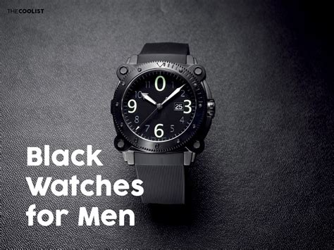 Black Watches and their Versatility: From Sports to Formal Wear