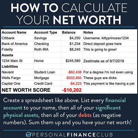 Calculating Elena's Net Worth and Earnings