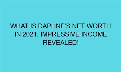 Calculating Mandy Daphne's Impressive Net Worth