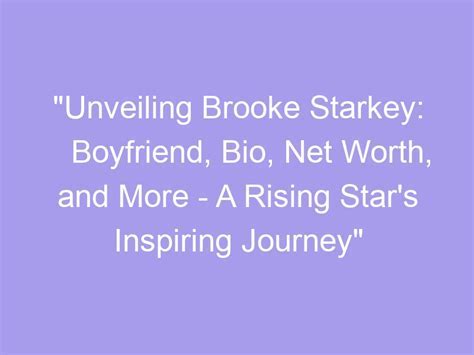 Career Journey of Brooke Benz