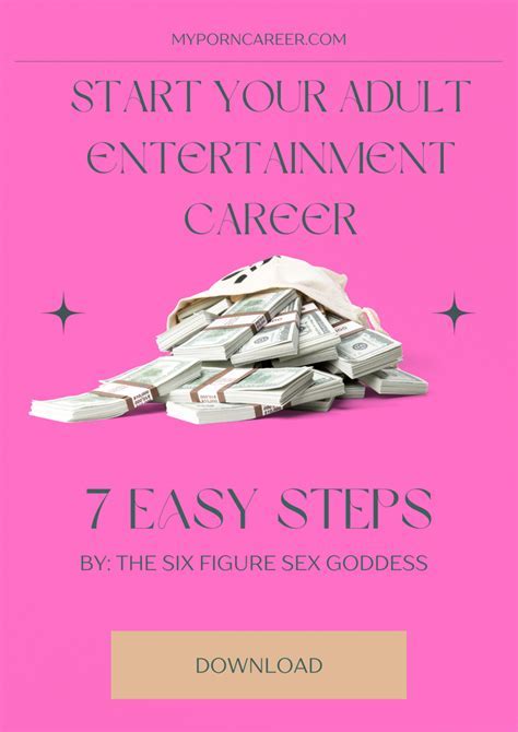 Career Start in the Adult Entertainment Industry