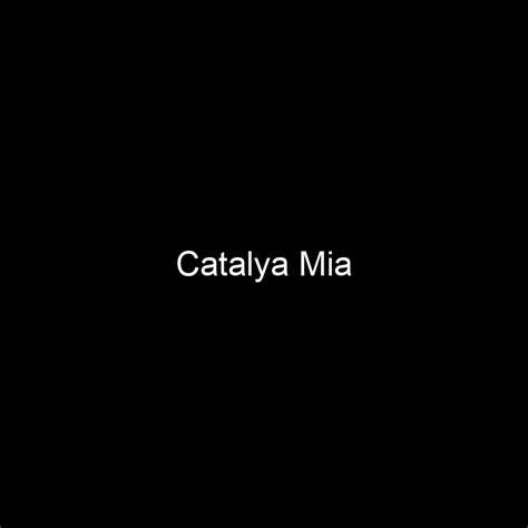 Catalya Black's Net Worth