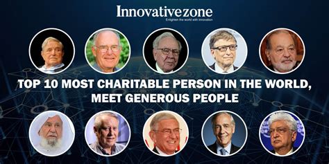 Charitable Work and Philanthropy by the Generous Individual