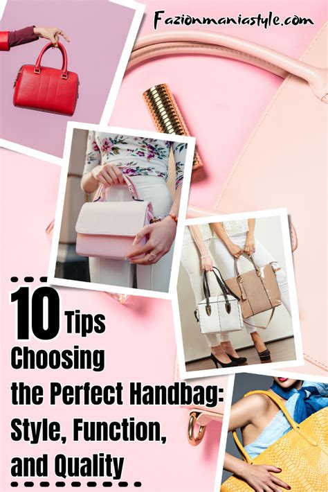 Choosing the Ideal Handbag: Functional and Fashionable