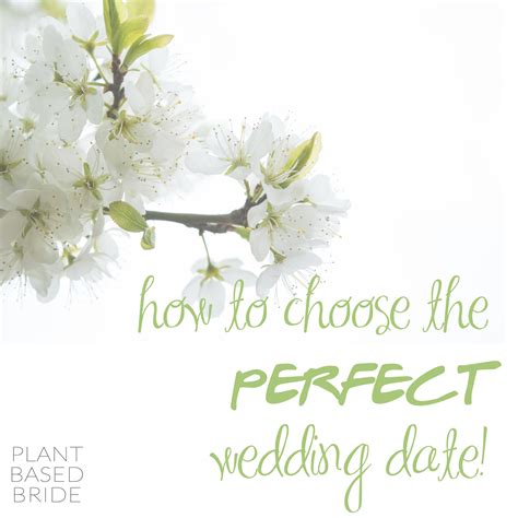 Choosing the Perfect Wedding Date