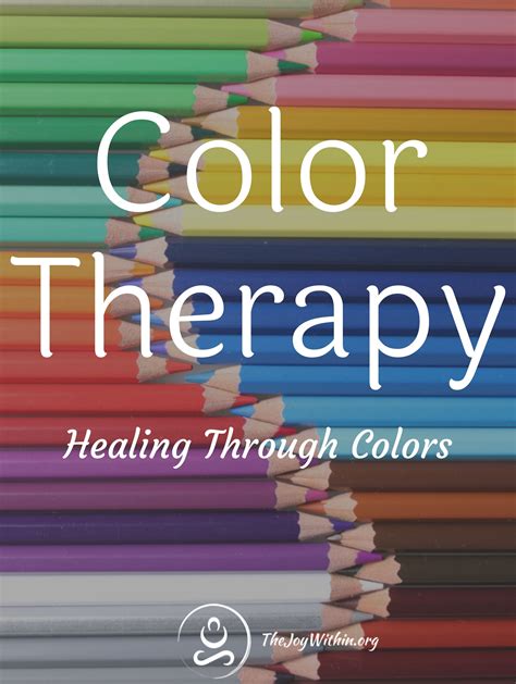 Color Therapy: Embracing the Healing and Relaxing Potential of Hues