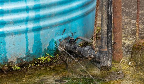 Common Reasons for Water Tank Leakage