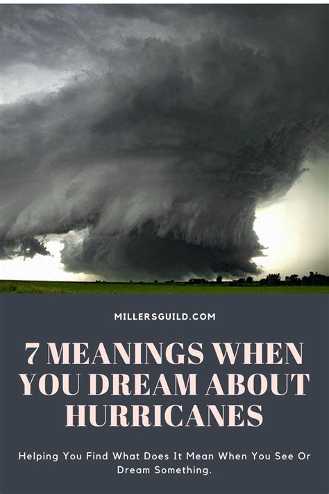 Common Themes and Variations in Dreams Involving Approaching Hurricanes