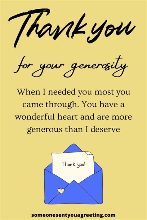 Contributions and Generosity