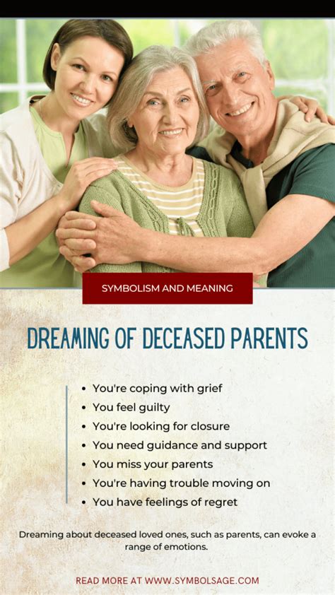 Coping with the Emotional Rollercoaster of Dreaming about Departed Parents