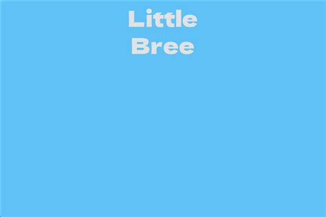 Counting the Cash: Little Bree's Net Worth