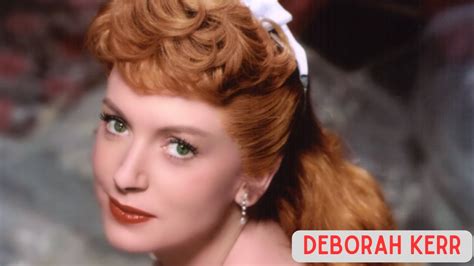 Deborah Kerr's Cinematic Achievements and Accolades