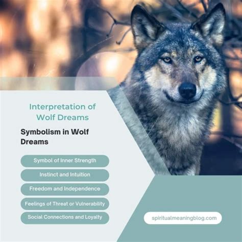 Deciphering the Symbolic Significance of a Wolf's Passing in Dreams