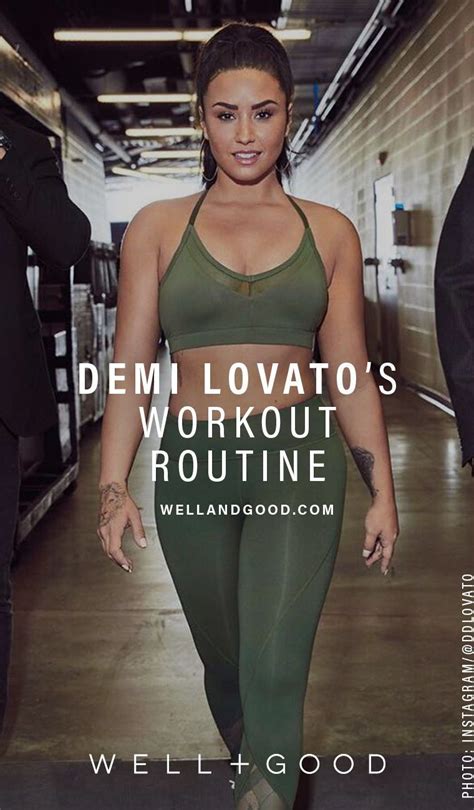 Demi Lopez's figure and fitness routine