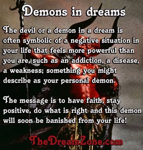 Demons in Dreams: Deciphering the Symbolism and Psychological Significance