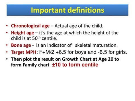 Details about Jenna's Chronological Age and Vertical Measurement