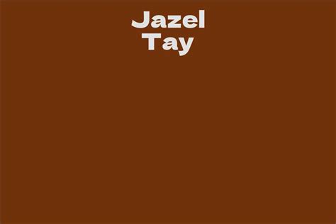 Discover Jazel Tay's Fashion and Style Preferences