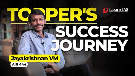 Discovering Jayakrishnan's Journey to Success