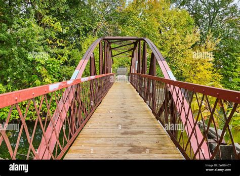 Discovering the Enchanting Serenity of a Delightful Pedestrian Overpass