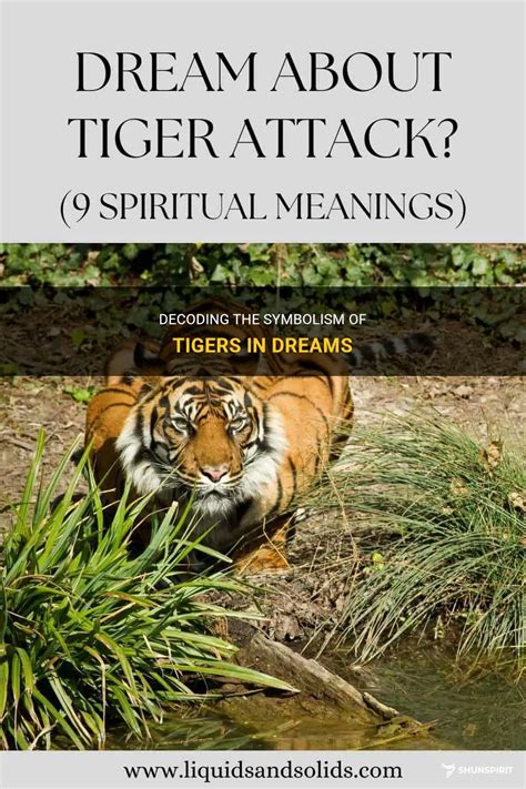 Discovering the Symbolic Significance of Tigers in Your Dream