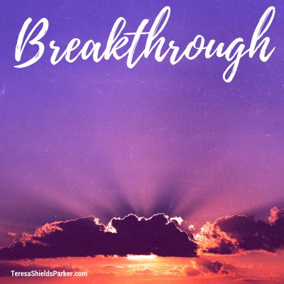 Discovery and Breakthrough Moment