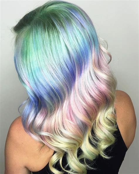 Dive into Fantasy: Experimenting with Pastel Hair Shades