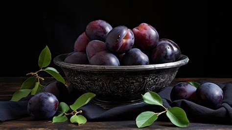 Dive into the World of Tempting Ebony Plums